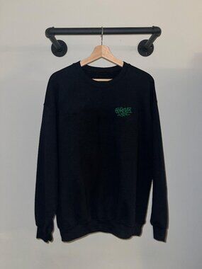 Black Green Grove St GTA San Andreas CJ Gaming 2000s Crewneck Sweatshirt